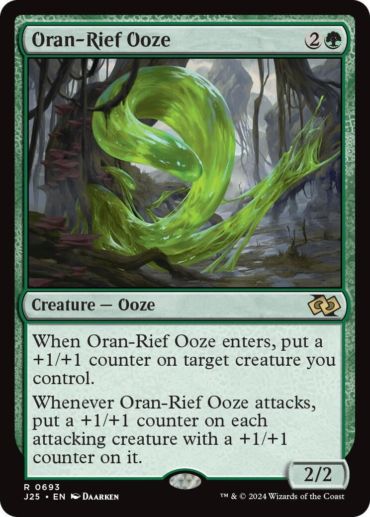 Image for Oran-Rief Ooze (Foundations Jumpstart) (693) - Magic: The Gathering