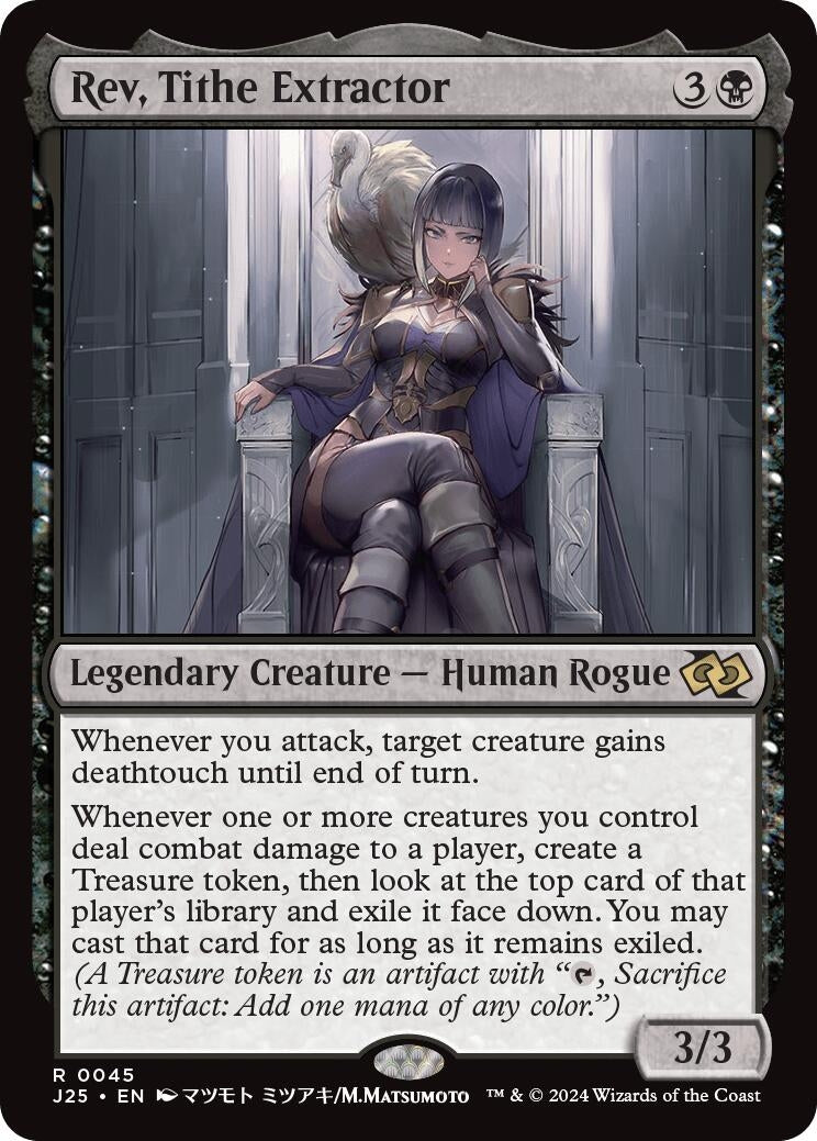 Image for Rev, Tithe Extractor (Anime) (Foundations Jumpstart) (45) - Magic: The Gathering