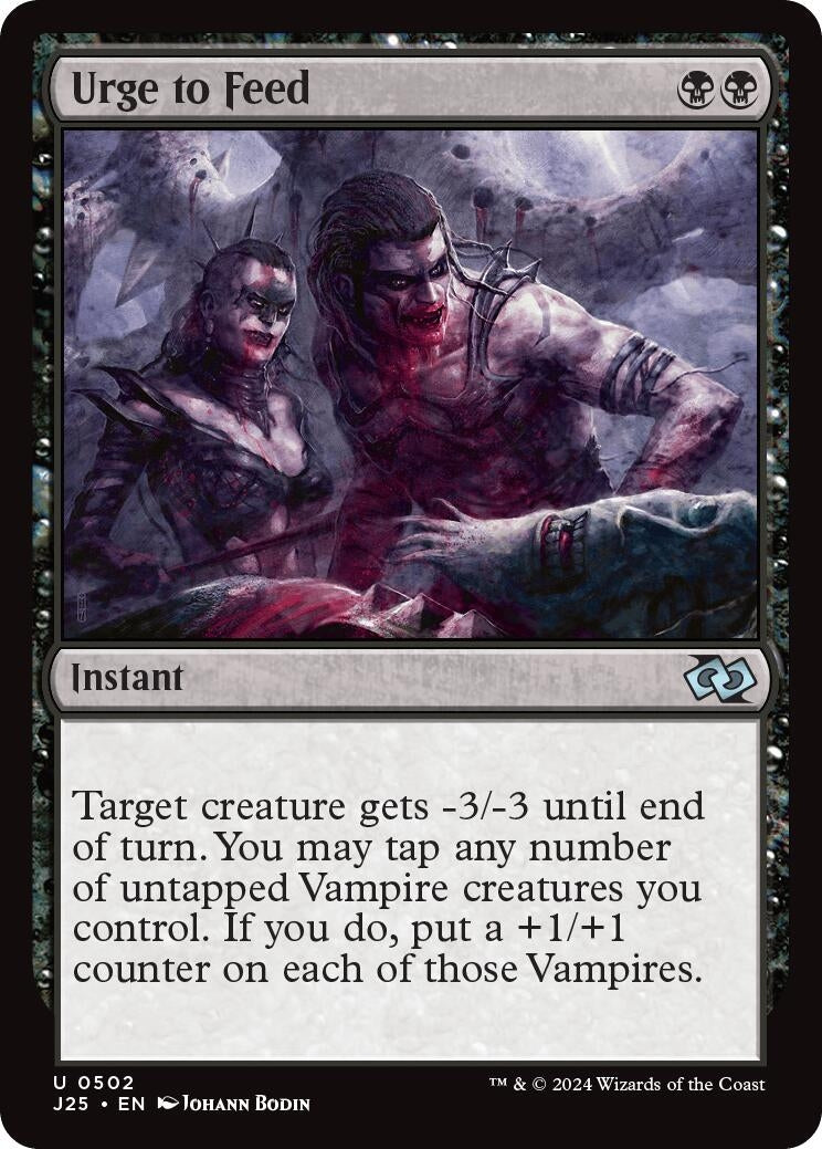 Image for Urge to Feed (Foundations Jumpstart) (502) - Magic: The Gathering