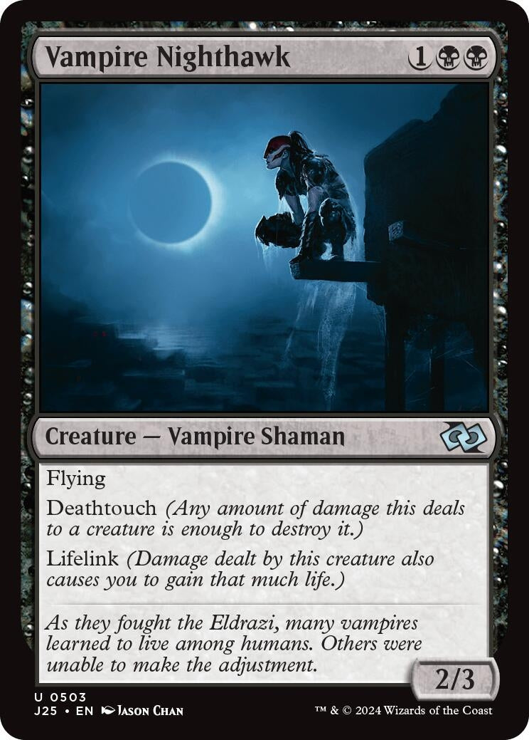 Image for Vampire Nighthawk (Foundations Jumpstart) (503) - Magic: The Gathering