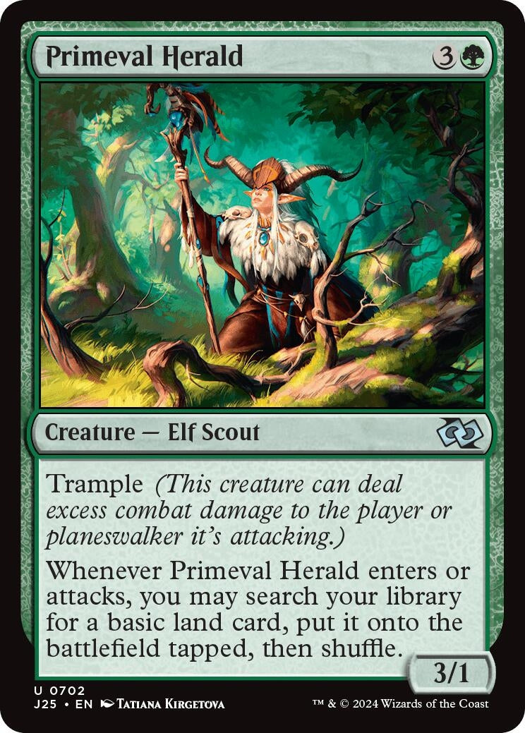 Image for Primeval Herald (Foundations Jumpstart) (702) - Magic: The Gathering
