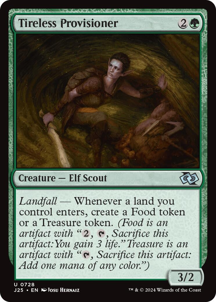 Image for Tireless Provisioner (Foundations Jumpstart) (728) - Magic: The Gathering