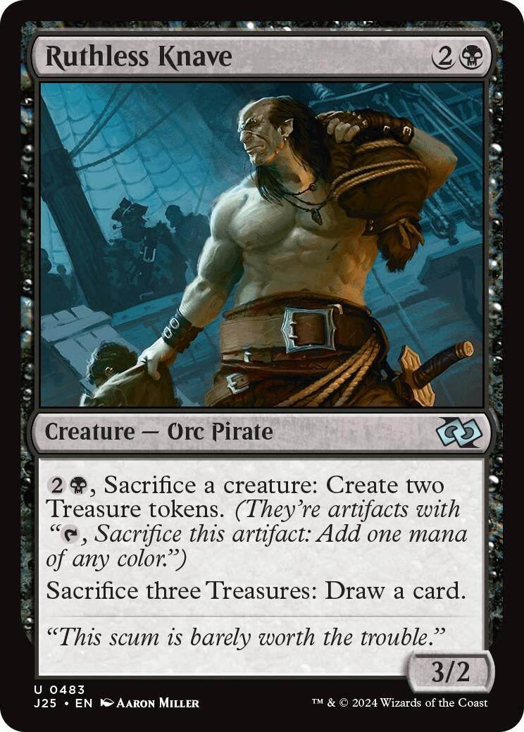 Image for Ruthless Knave (Foundations Jumpstart) (483) - Magic: The Gathering