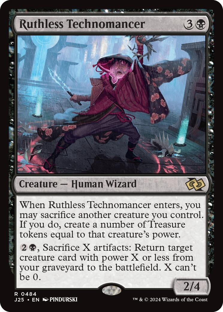 Image for Ruthless Technomancer (Foundations Jumpstart) (484) - Magic: The Gathering