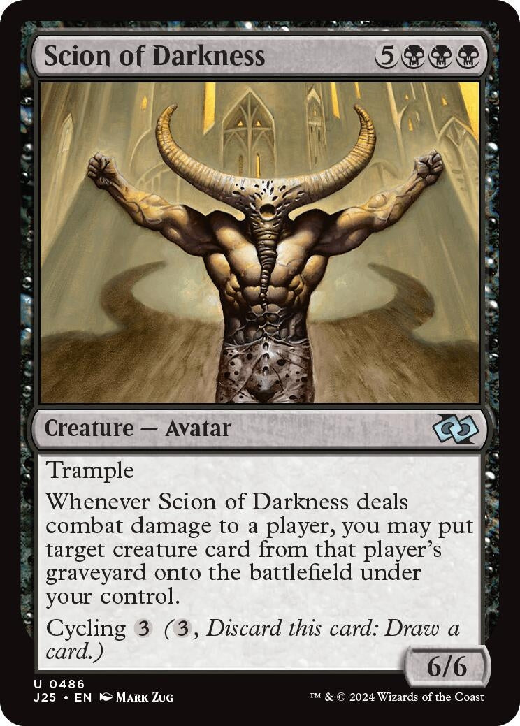 Image for Scion of Darkness (Foundations Jumpstart) (486) - Magic: The Gathering