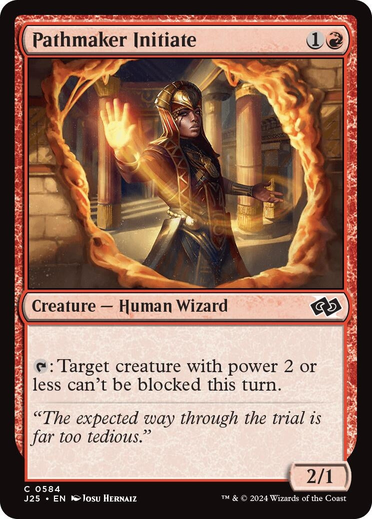 Image for Pathmaker Initiate (Foundations Jumpstart) (584) - Magic: The Gathering