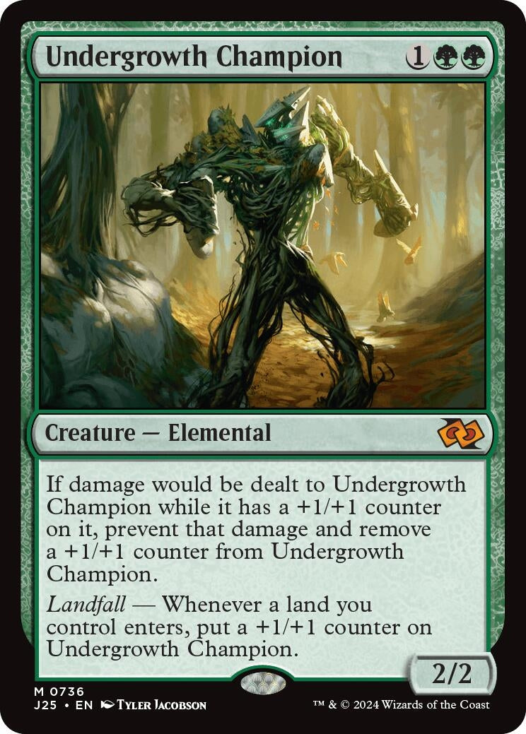 Image for Undergrowth Champion (Foundations Jumpstart) (736) - Magic: The Gathering