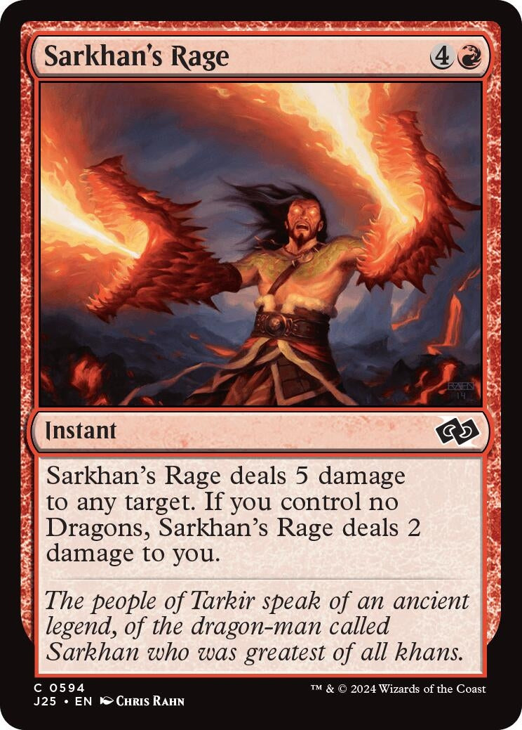 Image for Sarkhan's Rage (Foundations Jumpstart) (594) - Magic: The Gathering