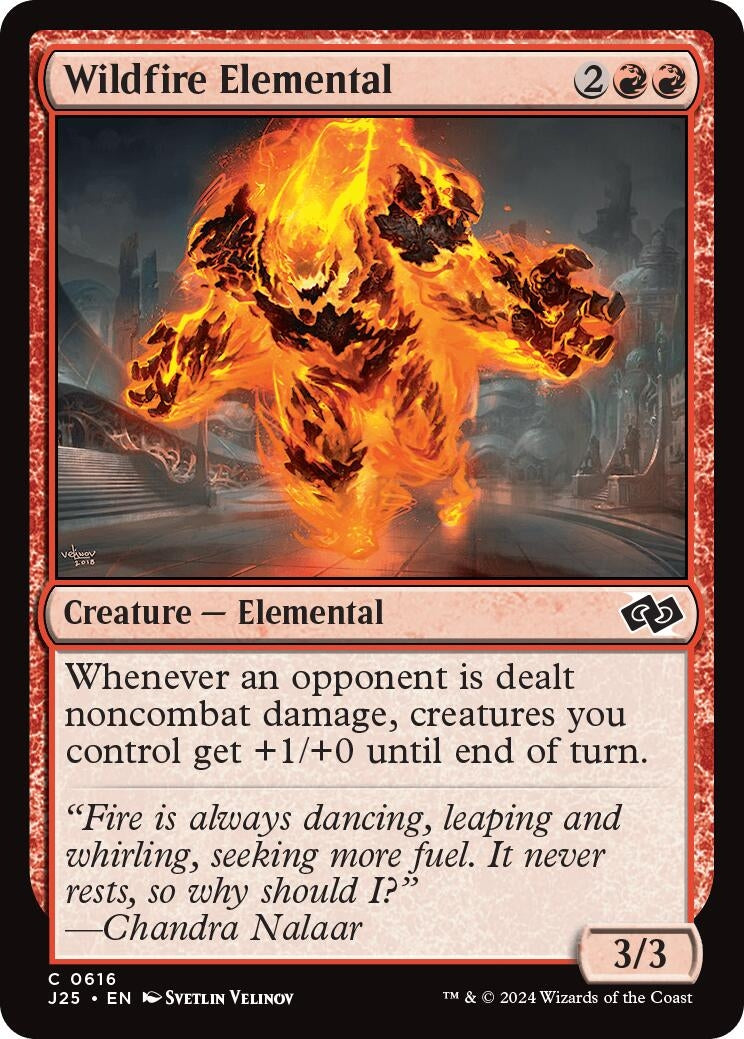 Image for Wildfire Elemental (Foundations Jumpstart) (616) - Magic: The Gathering