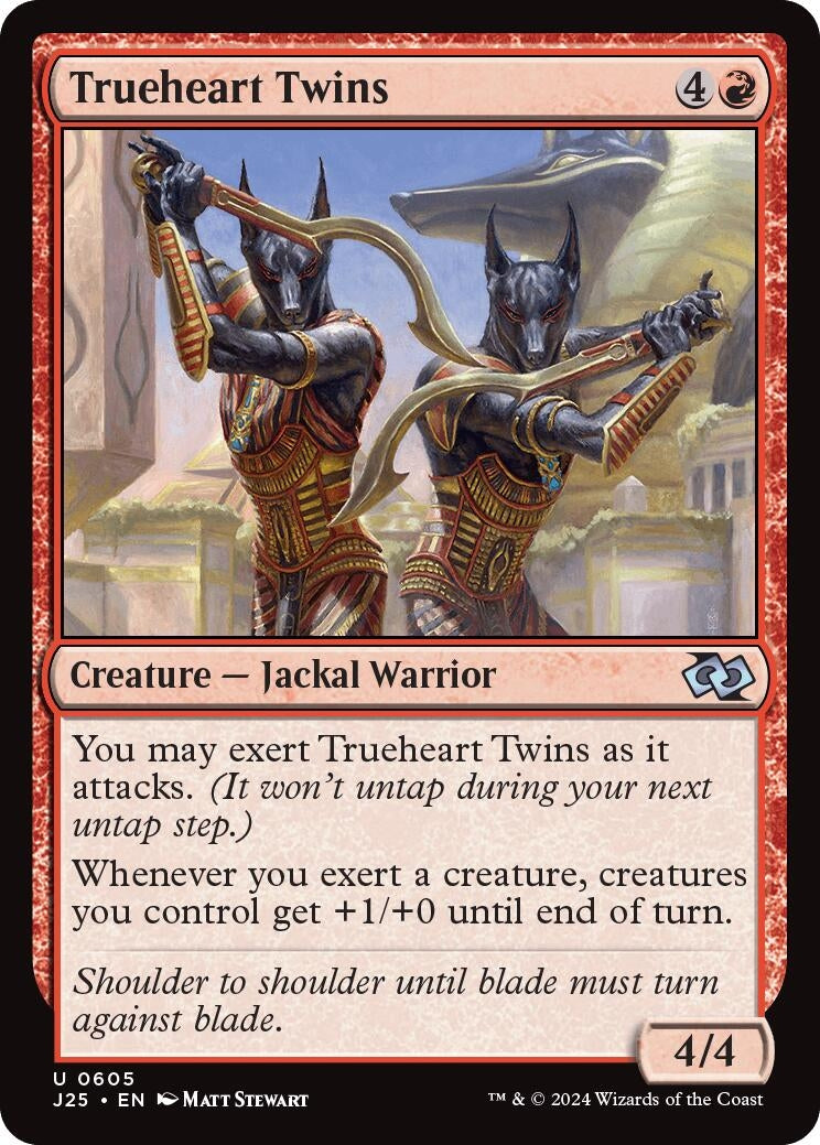 Image for Trueheart Twins (Foundations Jumpstart) (605) - Magic: The Gathering