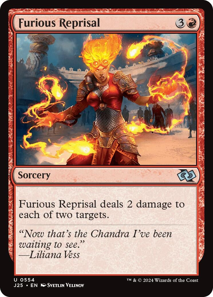 Image for Furious Reprisal (Foundations Jumpstart) (554) - Magic: The Gathering