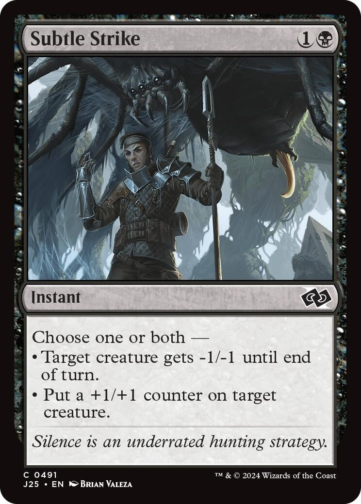 Image for Subtle Strike (Foundations Jumpstart) (491) - Magic: The Gathering