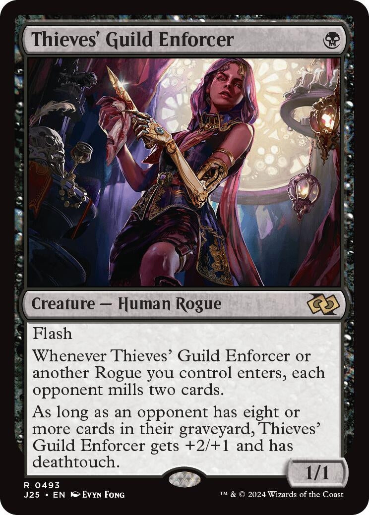 Image for Thieves' Guild Enforcer (Foundations Jumpstart) (493) - Magic: The Gathering