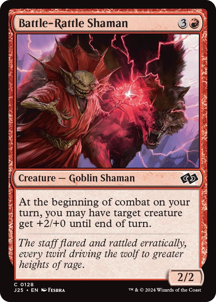 Image for Battle-Rattle Shaman (Foundations Jumpstart) (128) - Magic: The Gathering