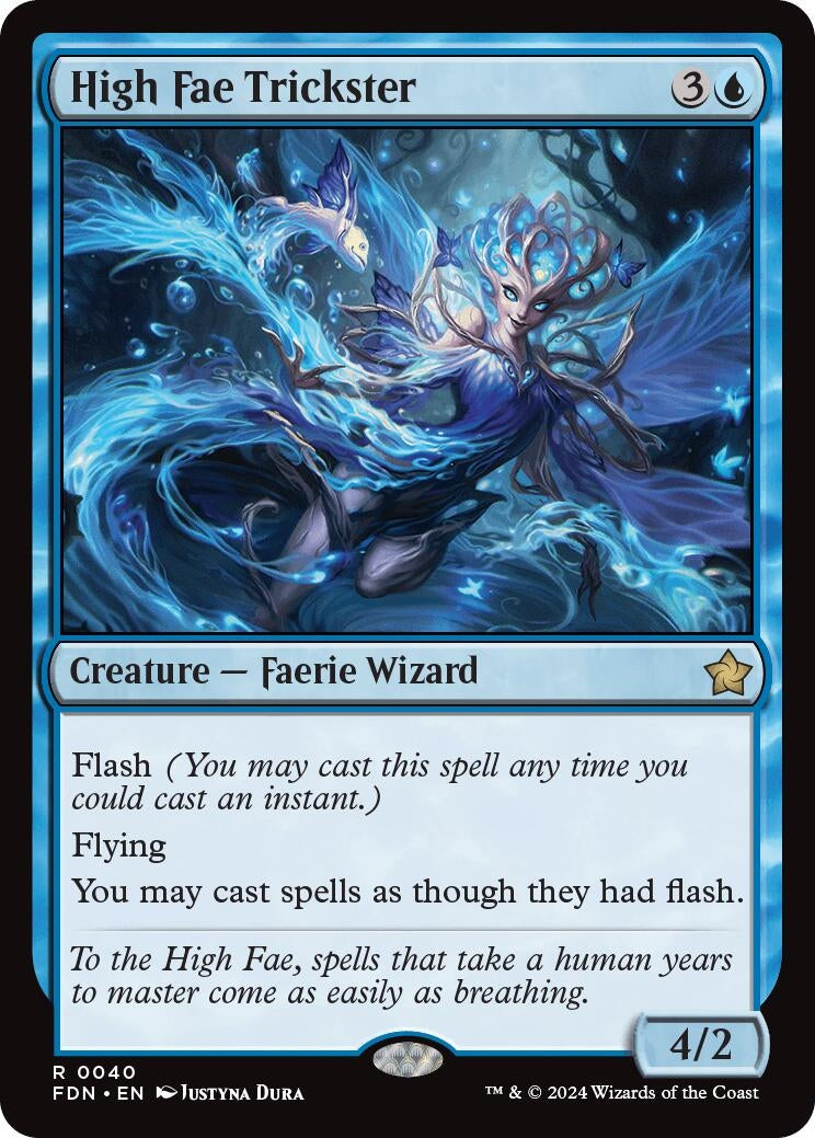 Image for High Fae Trickster (Foundations) (40) - Magic: The Gathering