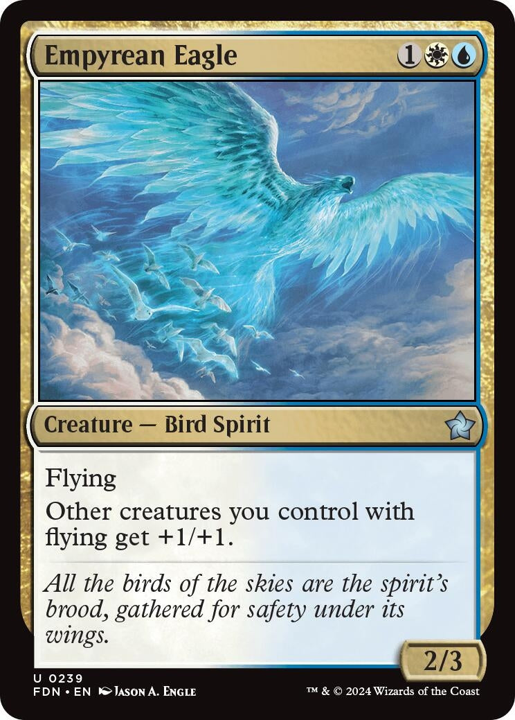 Image for Empyrean Eagle (Foundations) (239) - Magic: The Gathering