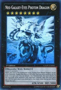 Image for Neo Galaxy-Eyes Photon Dragon (Ghost Rare) (Galactic Overlord) (GAOV-EN041) - YuGiOh
