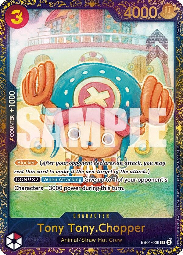 Image for Tony Tony.Chopper (Treasure Cup 2024) (One Piece Promotion Cards) (EB01-006) - One Piece Card Game