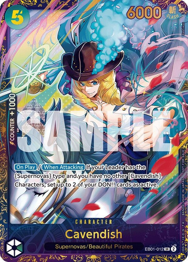Image for Cavendish (Treasure Cup 2024) (One Piece Promotion Cards) (EB01-012) - One Piece Card Game