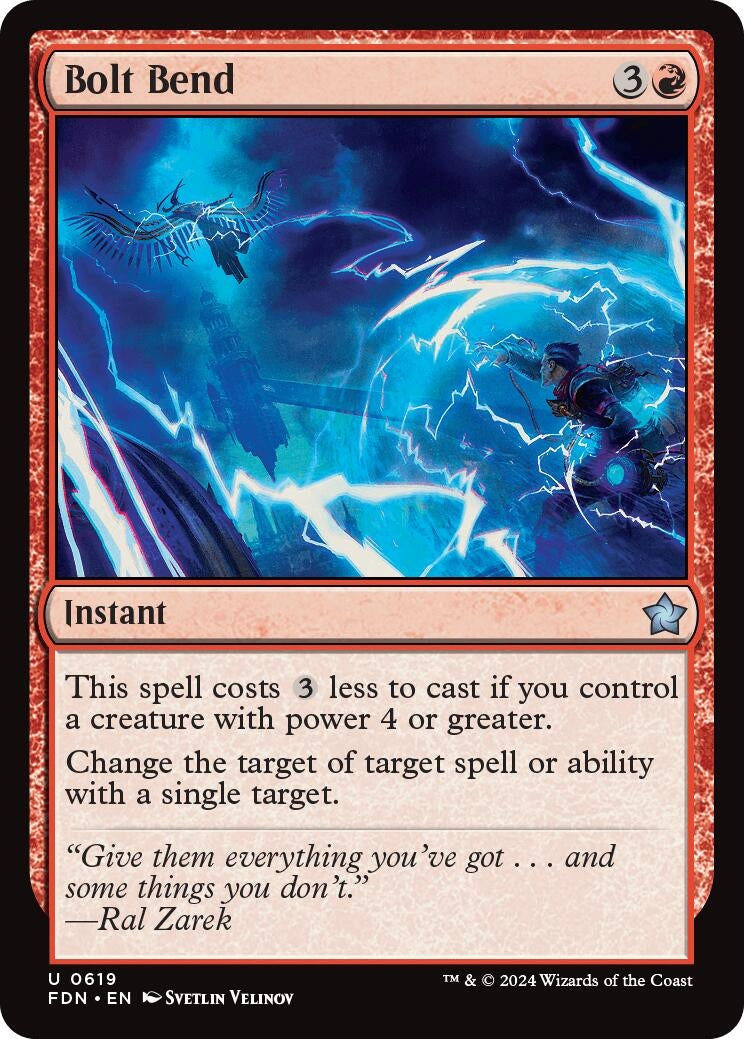 Image for Bolt Bend (Foundations) (619) - Magic: The Gathering
