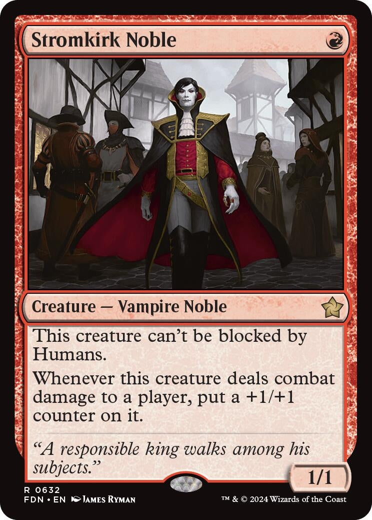 Image for Stromkirk Noble (Foundations) (632) - Magic: The Gathering
