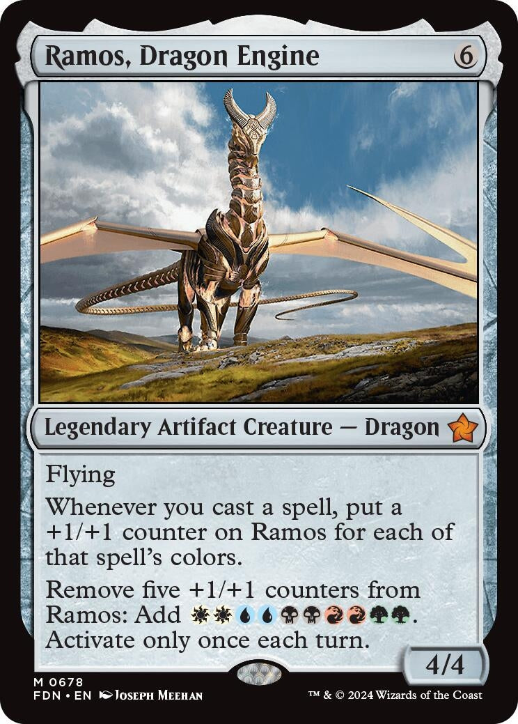 Image for Ramos, Dragon Engine (Foundations) (678) - Magic: The Gathering
