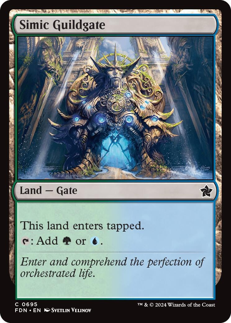 Image for Simic Guildgate (Foundations) (695) - Magic: The Gathering