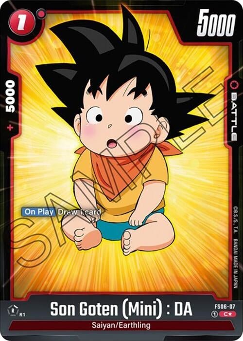 Image for Son Goten (Mini) : DA (Bonus Pack Alternate Art) (Starter Deck 6: Son Goku (Mini)) (FS06-07) - Dragon Ball Super: Fusion World