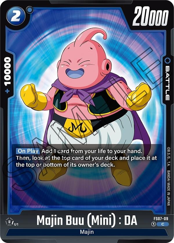 Image for Majin Buu (Mini) : DA (Starter Deck 7: Vegeta (Mini)) (FS07-09) - Dragon Ball Super: Fusion World