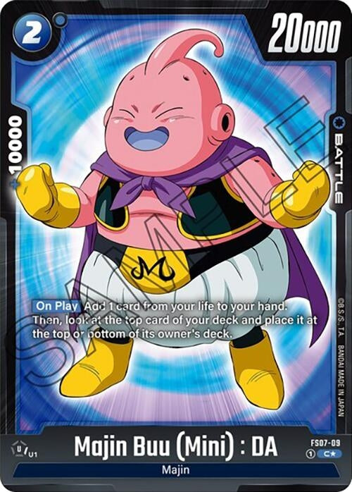 Image for Majin Buu (Mini) : DA (Bonus Pack Alternate Art) (Starter Deck 7: Vegeta (Mini)) (FS07-09) - Dragon Ball Super: Fusion World