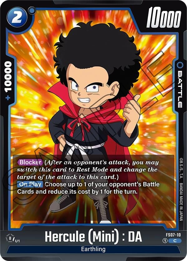 Image for Hercule (Mini) : DA (Starter Deck 7: Vegeta (Mini)) (FS07-10) - Dragon Ball Super: Fusion World