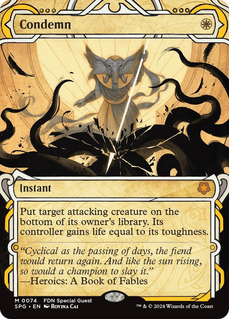Image for Condemn (Showcase) (Special Guests) (74) - Magic: The Gathering