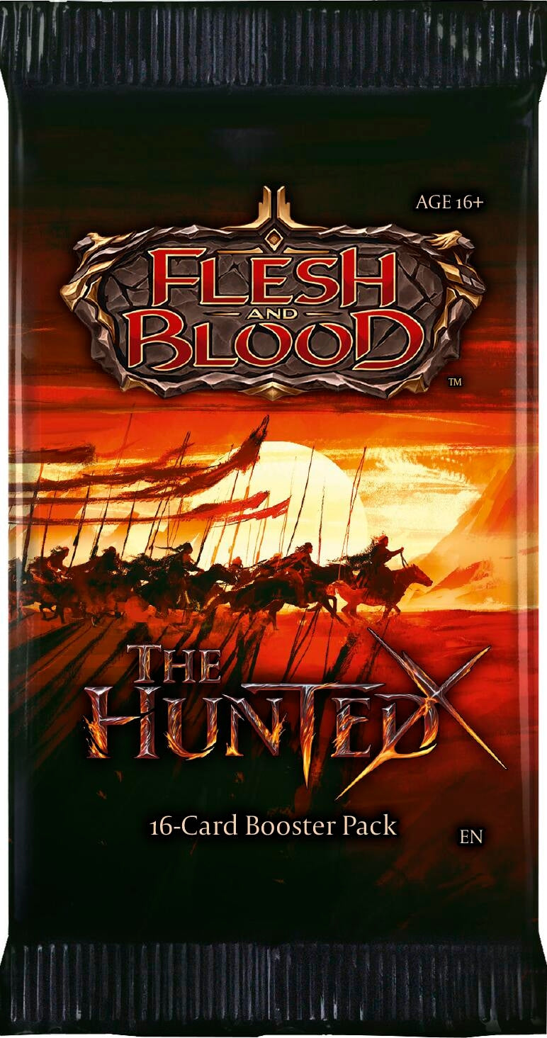 Image for The Hunted Booster Pack - Flesh and Blood TCG