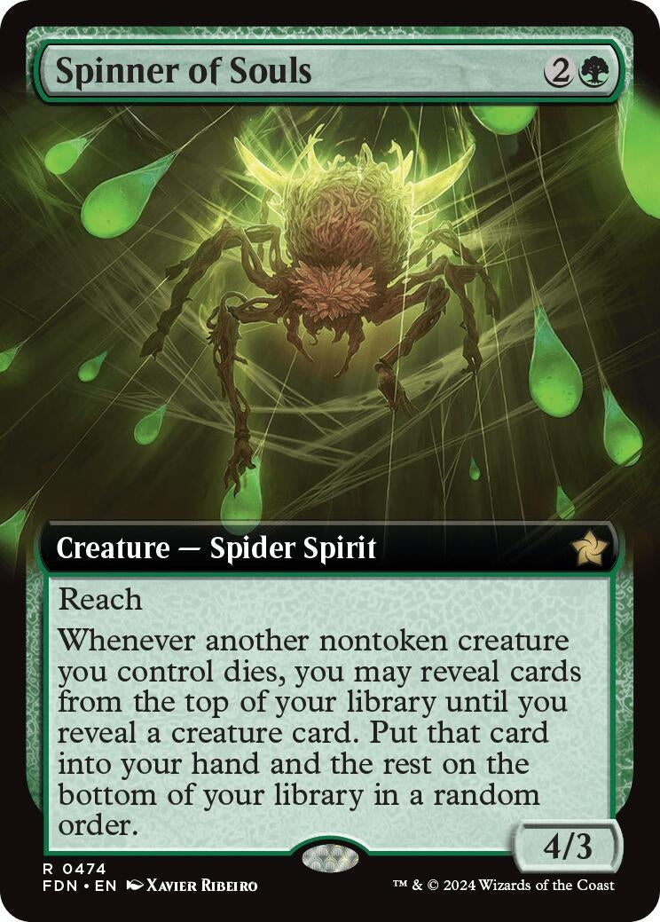 Image for Spinner of Souls (Extended Art) (Foundations) (474) - Magic: The Gathering