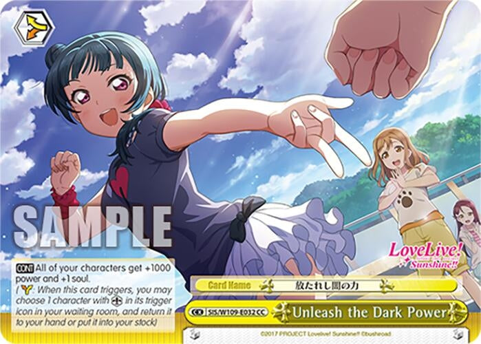 Image for Unleash the Dark Power (Love Live! School idol festival 2 MIRACLE LIVE!) (SIS/W109-E032 CC) - Weiss Schwarz