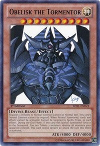 Image for Obelisk the Tormentor (Battle Pack: Epic Dawn) (BP01-EN021) - YuGiOh