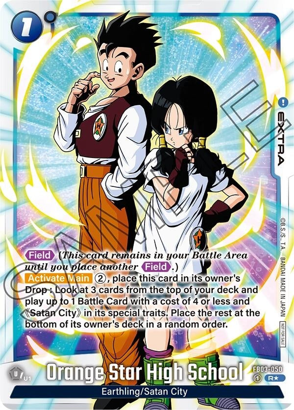Image for Orange Star High School (Tournament Pack -Winner- 04) (Tournament and Championship Promos) (FB03-050) - Dragon Ball Super: Fusion World