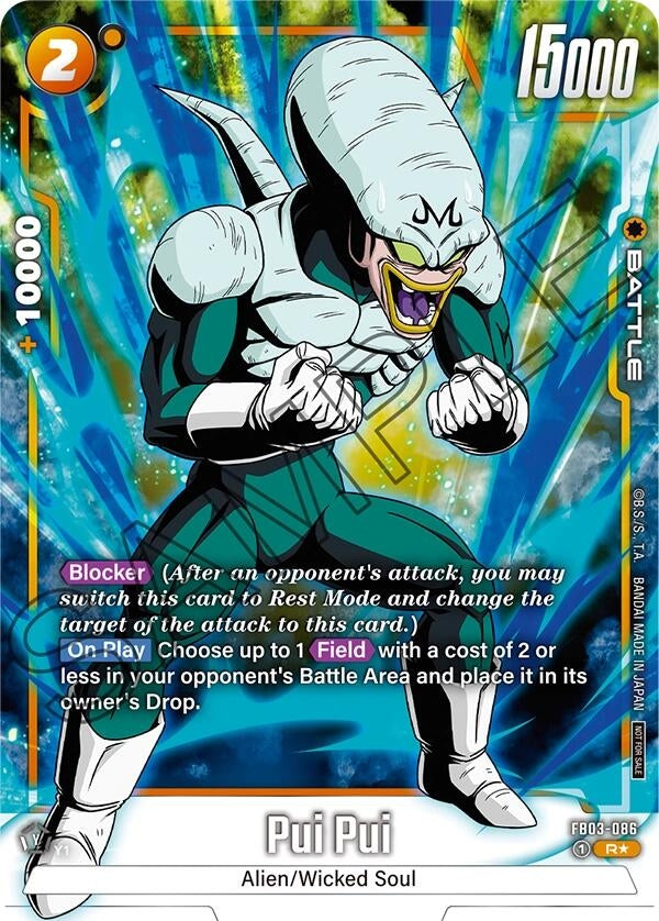 Image for Pui Pui (Tournament Pack -Winner- 04) (Tournament and Championship Promos) (FB03-086) - Dragon Ball Super: Fusion World