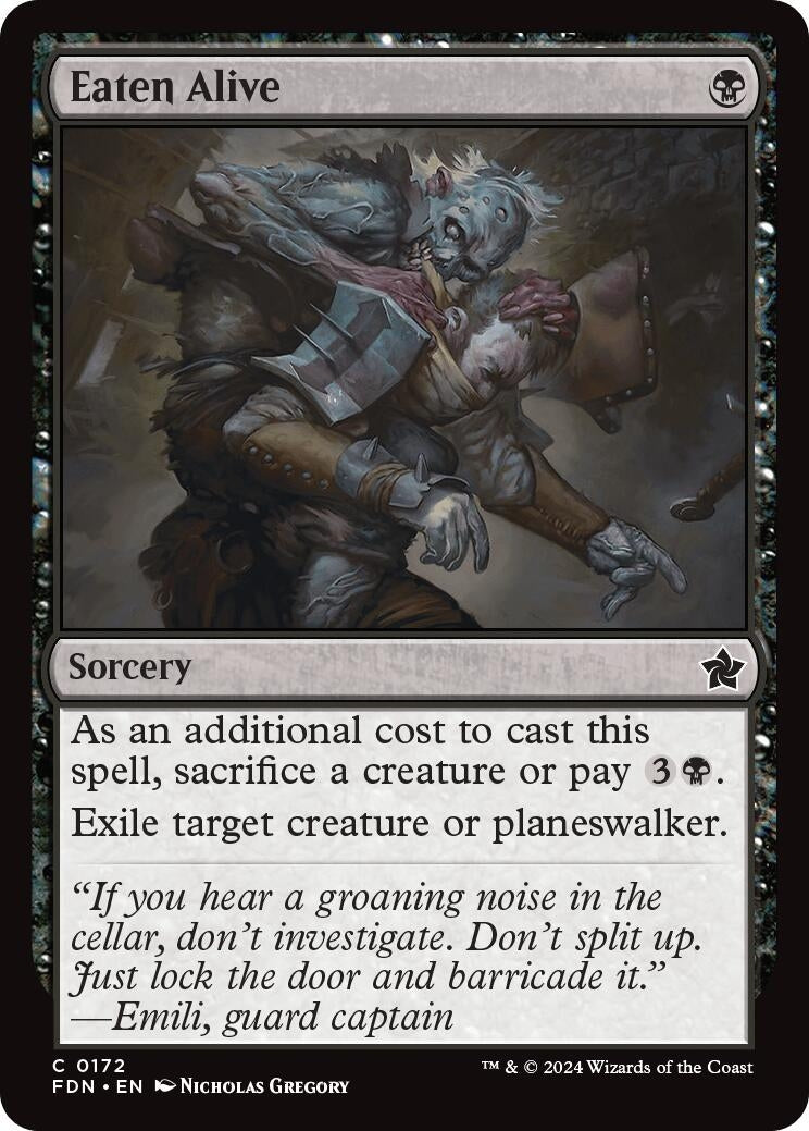 Image for Eaten Alive (Foundations) (172) - Magic: The Gathering