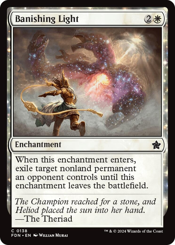Image for Banishing Light (Foundations) (138) - Magic: The Gathering