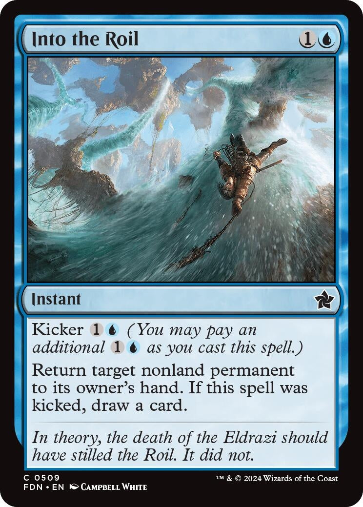 Image for Into the Roil (Foundations) (509) - Magic: The Gathering