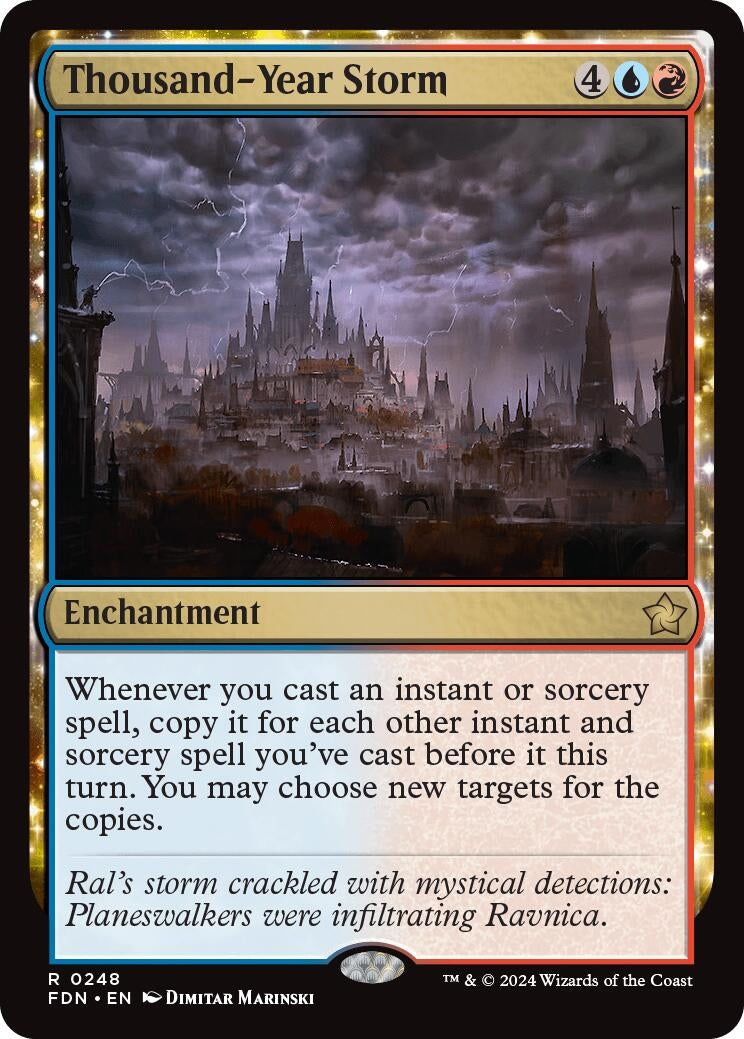 Image for Thousand-Year Storm (Foundations) (248) - Magic: The Gathering