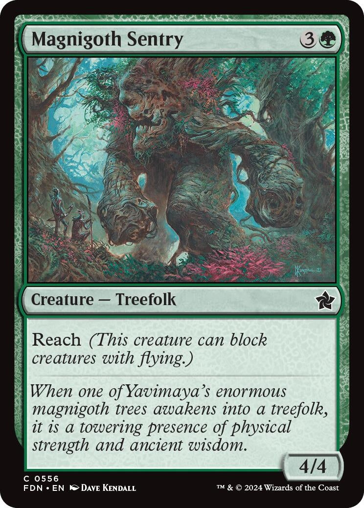 Image for Magnigoth Sentry (Foundations) (556) - Magic: The Gathering