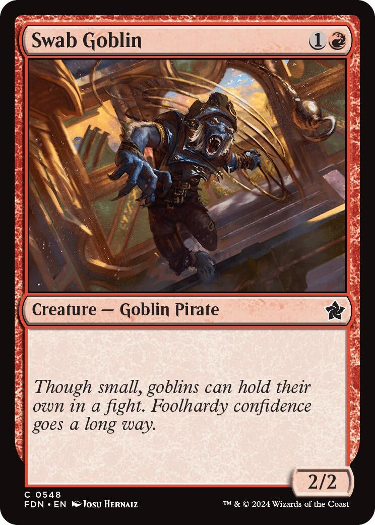 Image for Swab Goblin (Foundations) (548) - Magic: The Gathering
