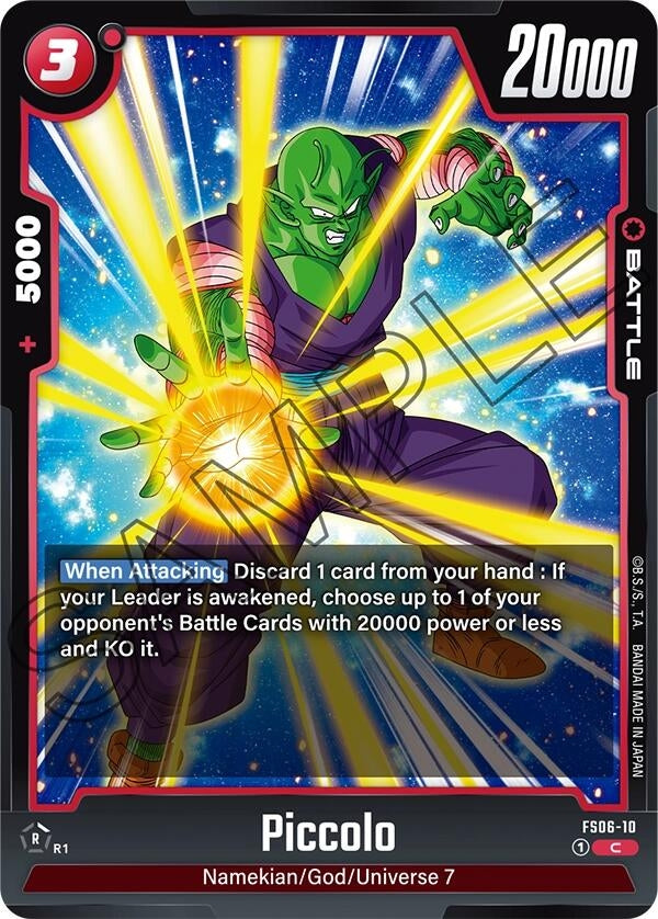 Image for Piccolo (Starter Deck 6: Son Goku (Mini)) (FS06-10) - Dragon Ball Super: Fusion World