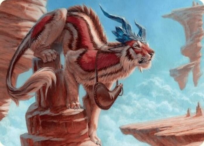 Image for Felidar Savior Art Card (3/54) (Art Series: Foundations) (3) - Magic: The Gathering