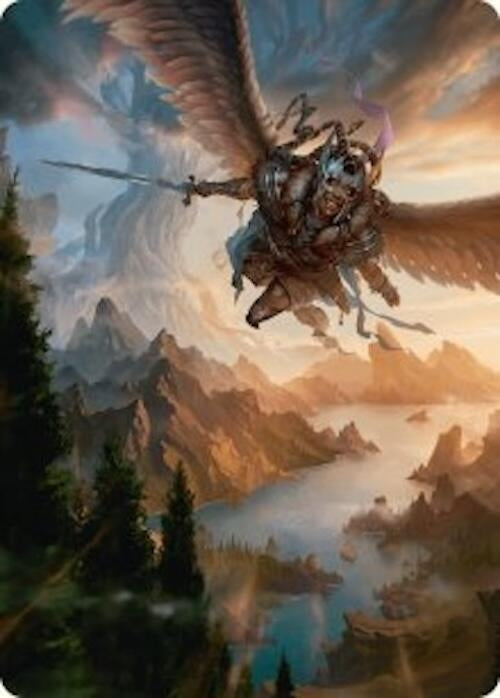 Image for Youthful Valkyrie Art Card (28/54) (Art Series: Foundations) (28) - Magic: The Gathering