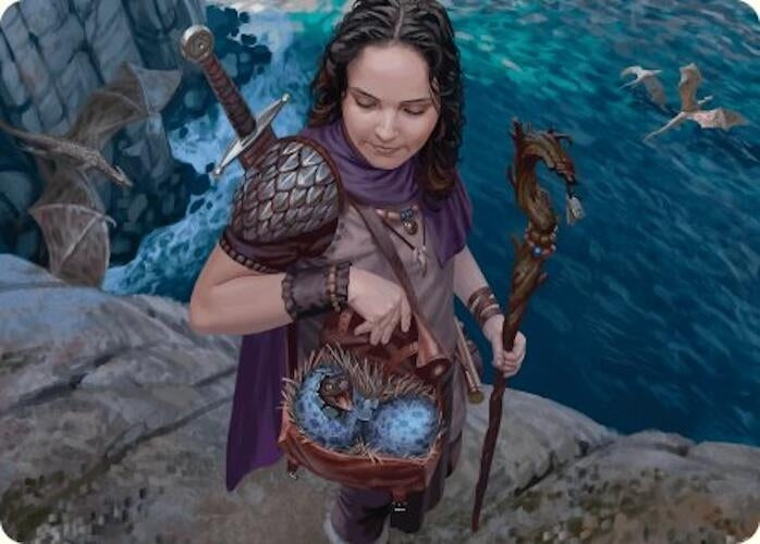 Image for Drake Hatcher Art Card (5/54) (Art Series: Foundations) (5) - Magic: The Gathering