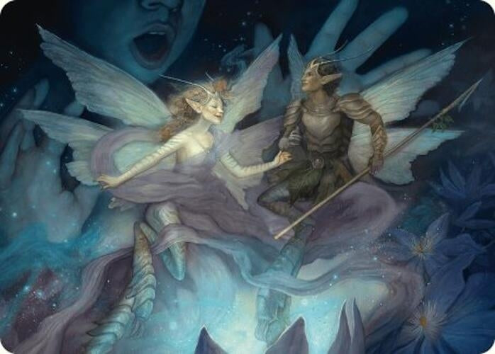 Image for Faebloom Trick Art Card (6/54) (Art Series: Foundations) (6) - Magic: The Gathering