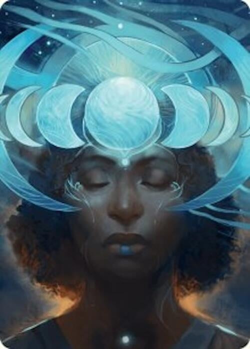 Image for Lunar Insight Art Card (31/54) (Art Series: Foundations) (31) - Magic: The Gathering